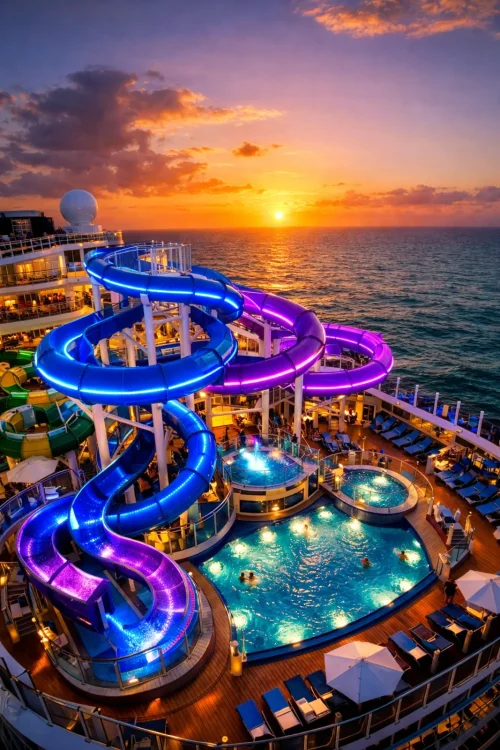 Royal Caribbean's Star of the Seas waterslide.webp