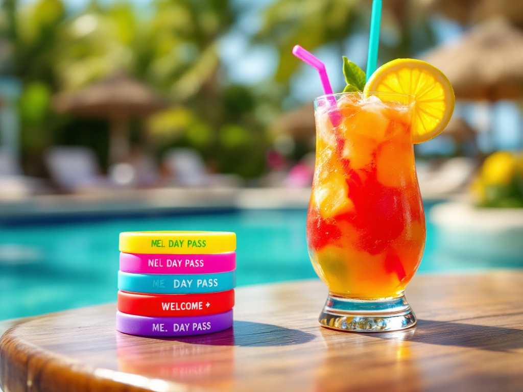 resort-day-pass-wristbands-and-welcome-drinks-on-a-poolside-1770994229.png